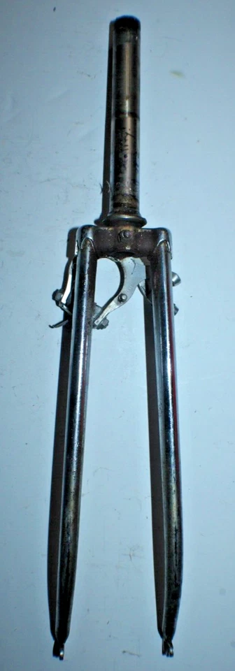 Vintage Tange Road Bike Fork 27" 1" Threaded 195mm Lugged Steel Caliper ShipFast - Image 2 of 4