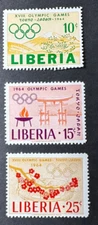 Liberia #418-420 MINT NH