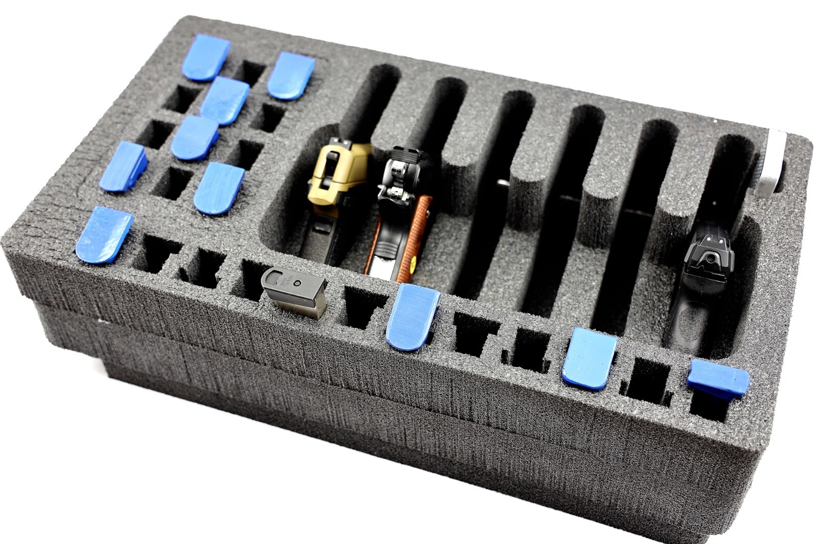 Precut 6 pistol handgun Travel Range foam fits Harbor Freight Apache