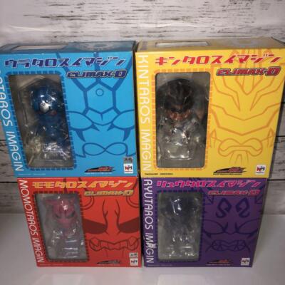 Kamen Reiter Figur Konvolut 4 Den-O Urataros Kintaros Momotaros Ryutaros Climax