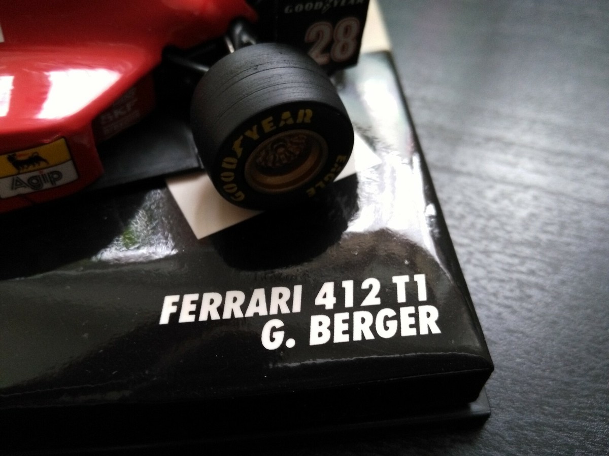 Minichamps Formel 1 Ferrari 412 T1 G. Berger 1:43 | eBay