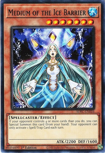 YuGiOh Structure Deck: Freezing Chains Medium of the Ice Barrier SDFC-EN016 - Bild 1 von 3