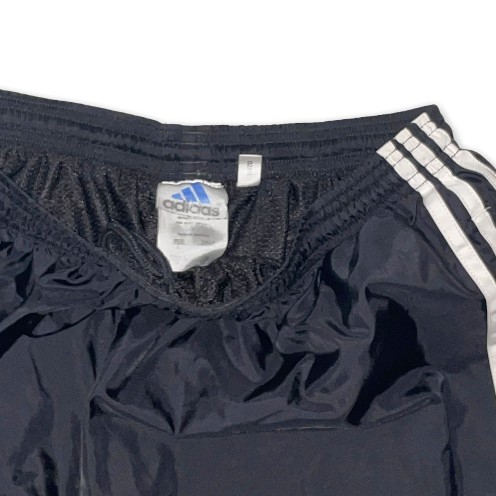 Rare Vintage 90s Adidas Soccer Shorts Shiny Nylon… - image 6