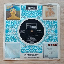 Michael Jackson 5 -Doctor My Eyes-My Little Baby- Malaysia Singapore 45rpm 7" EP