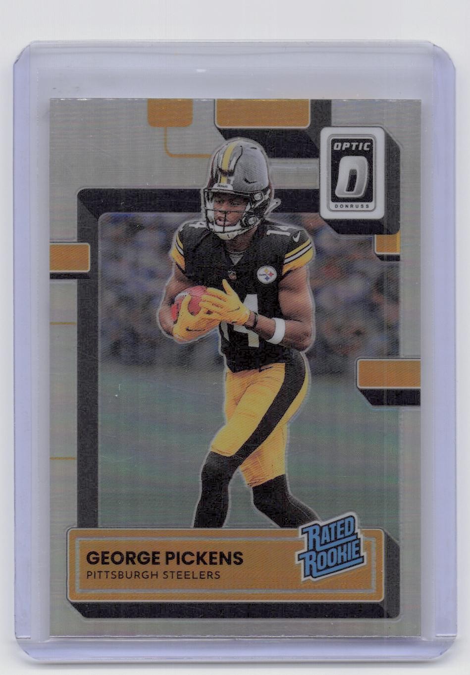 2022 Donruss Optic #223 George Pickens Holo