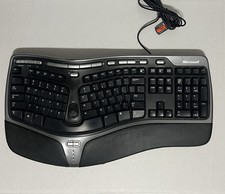 Microsoft Natural Ergonomic Keyboard 4000 V1.0 KU-0462 Black Wired