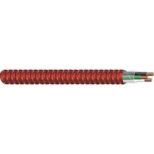 Southwire 55454002 Metal Clad Building Cable, Mc; Fplp, 12 Awg, 2C With Ground