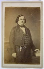 1860s CONFEDERATE CIVIL WAR GENERAL & FOUNDING FATHER HOWELL COBB CDV PHOTOGRAPH