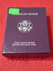 1989-S PROOF American Silver Eagle Dollar.   ASE.   OGP & COA        #MF-1735
