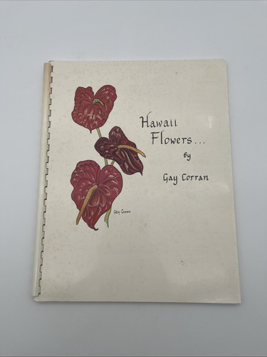 Hawaii Flowers By Gay Corran Art-Removeable 12 Floral Prints