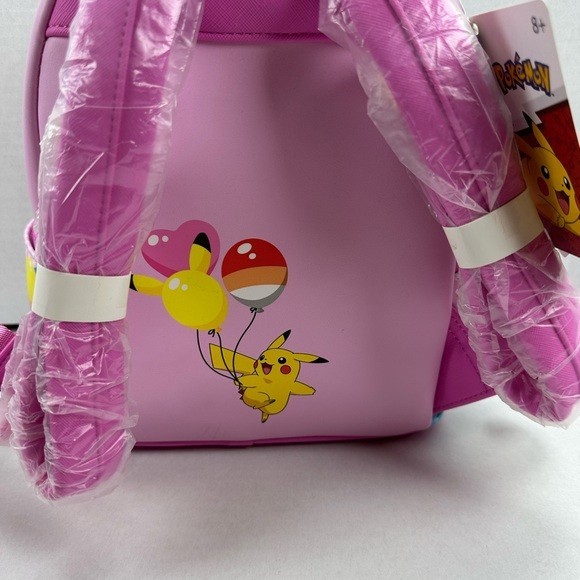 Loungefly Pokémon Characters Pink Cake Exclusive Mini Backpack Loungefly Pokémon Characters Pink Cake Exclusive Mini  main image 3
