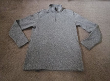 CHAPS Men  s Pullover 1/4 ZIP Sweater Size M