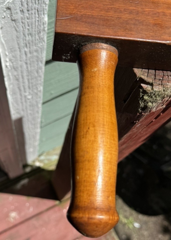 Pair Victorian Vintage WOOD RATTLE DISTRESS CALL FIRE ALARM CLACKER ...