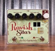 Electro-Harmonix EHX Ravish Sitar Synth Guitar Effect Pedal Demo