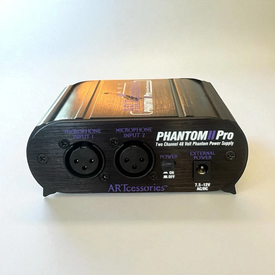 Artcessories Phantom II Pro 2-Channel 48V Phantom Power Supply Direct Box - Image 3 of 4