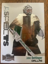 2022-23 JAKE OETTINGER Aspects Dallas Stars A-14 Metal Universe