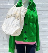 Y2K Women s ABERCROMBIE FITCH Preppy Hollister Jacket BIG MOOSE Sm Md Shirt