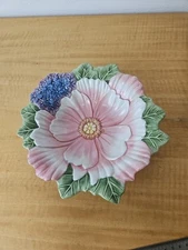 Fitz and Floyd Classics Fauna & Flora Flower Canape Bowl 2003