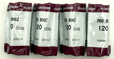 4 Rolls Fujifilm Fujicolor Pro 800Z 120 Color Negative Film EXP 03/2012 Sealed