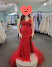 Beautiful Ellie Wilde Red prom dress/ event dress