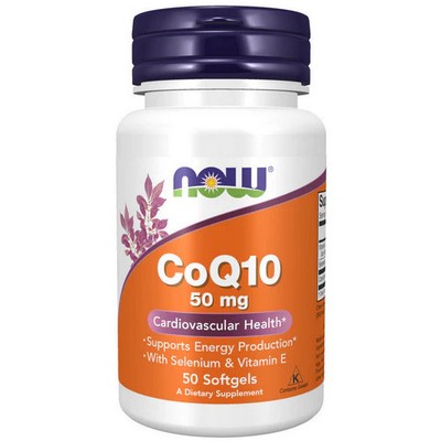 CoQ10 50 Sgels 50 mg by Now Foods