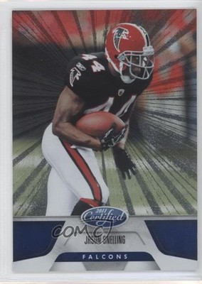 2011 Certified Platinum Blue 9/100 Jason Snelling #5 0b5
