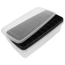  Silicone Ice Tray Freezer Trays with Lid Chilling Cube for Food Storage