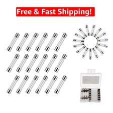 Essential Pack of 18 Fast-Blow 5A Glass Fuses - 250V Protection for Electronics