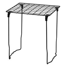 Extra Tall Stackable Black Locker Organizer Shelf Stan Locker Storage Solutions