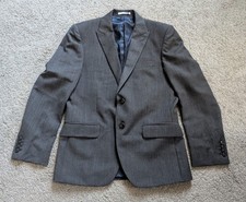 M&S Saville Row Inspired Men's Alfred Brown Suit Jacket Size 38S Pure New Wool