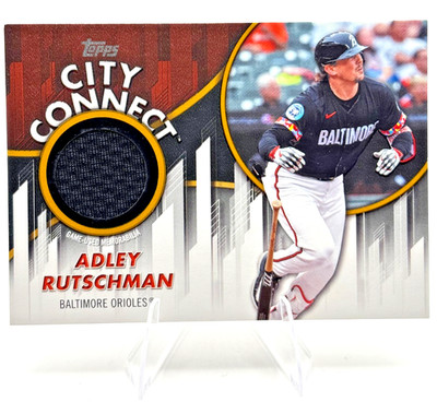 2026 Topps Series 2 - Adley Rutschman City Connect Swatch Gold /50 #CC2-AR