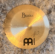 Signed Meinl Byzance China Cymbal   Tour Used Matt of Periphery