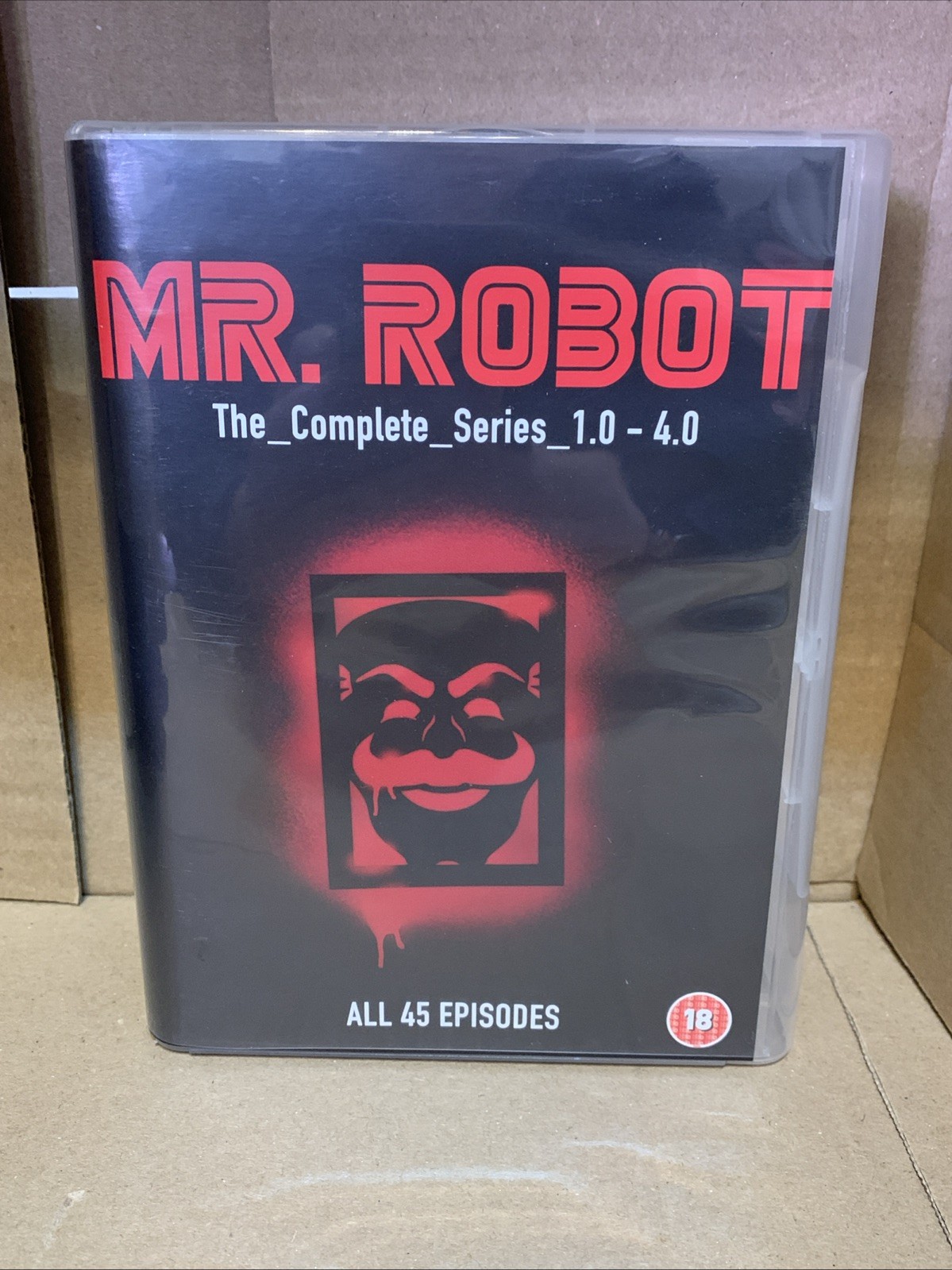 Mr. Robot: The Complete Series/Seasons 1.0-4.0 - ALl 45 Episodes.  DVD BOXSET