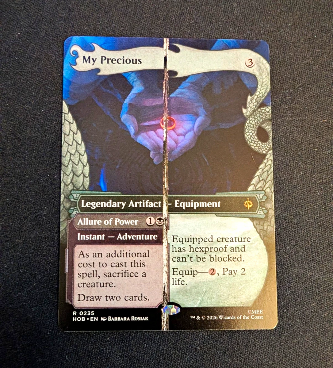 Magic: The Gathering Individual Trading Card Games Misprint for