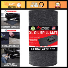 XL Oil Spill Mat - Premium Absorbent Pads, USA Made, 36"x59", Heavy-Duty Protect