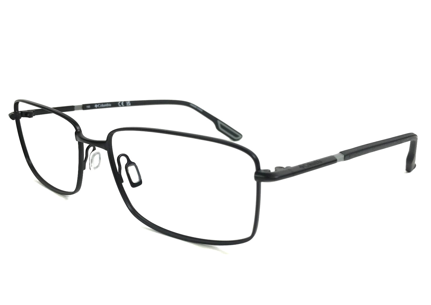Columbia Eyeglasses Frames C3032 002 Black Gray Rectangle Wire Rim 60-18-150 10990₽