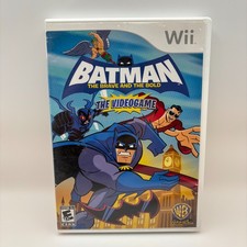 Batman: The Brave and the Bold - The Videogame (Nintendo Wii, 2010) Complete CIB