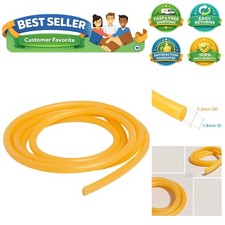 Natural Latex Rubber Tubing Tube 1/14" 1.8mm ID x 5/32" 4.2mm OD Speargun Ban...