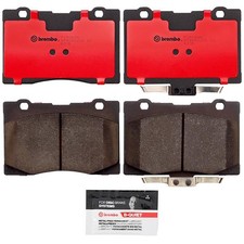 Brembo P28086n Performance Front Ceramic Disc Brake Pads Kit For 05-12 Acura Rl