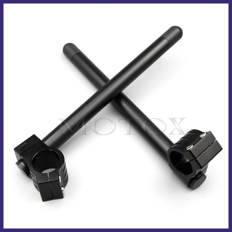 Manillar ajustable tubo horquilla clip apto para Yamaha XS360 SRX250 XV250 XS400  Foto 4 de 4