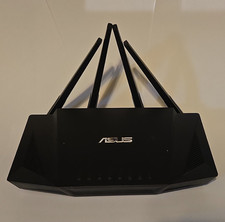 ASUS RT-AX58U AX3000 Dual-Band Wi-Fi 6 Wireless Router, Black, 4 LAN, USB 3.0
