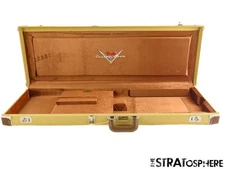 USA Fender CUSTOM SHOP Strat Tweed G&G HARDSHELL CASE from 54 Tele 1954 TCP