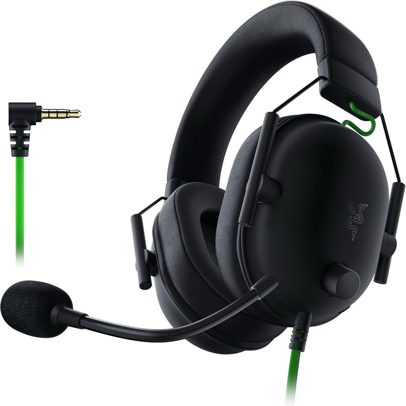 Razer BlackShark V2 X - Multi-Platform Wired Esports Gaming Headset - Black