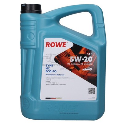 ROWE Motoröl Hightec Synt HC ECO-FO SAE 5W-20 5 Liter 20206-0050-99