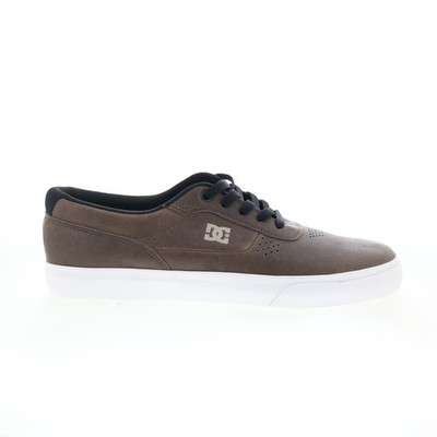 DC Switch S LX ADYS300377 Mens Brown Leather Skate Inspired