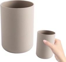 300ml Bathroom Cup, Wall Mounted Toothbrush Holders Reusable Water Cup Drinking