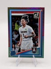 Te-Hina Paopao 2025 Donruss WNBA Rated Rookie Silver Holo #91 Atlanta Dream