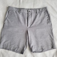 Callaway Performance Golf Shorts Men Size 38 Gray Flat Front Stretch NWOT