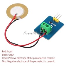 NEW Ceramic Piezo Vibration Sensor Module for Arduino Micro-controller Rev3