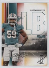 2024 Topps Signature Class Rookies Red & Yellow Grayson Murphy #148 0o2b